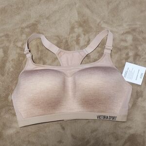 Victoria Sport Tan Sports Bra